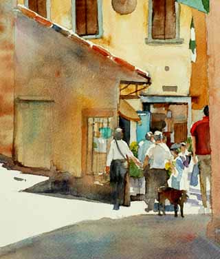 Piazza della Republica, Cortona