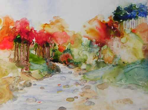 Cascades, Autumn