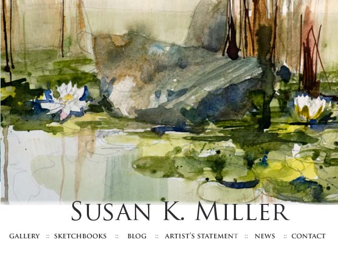Susan K. Miller Home Page: A Watercolor Journey