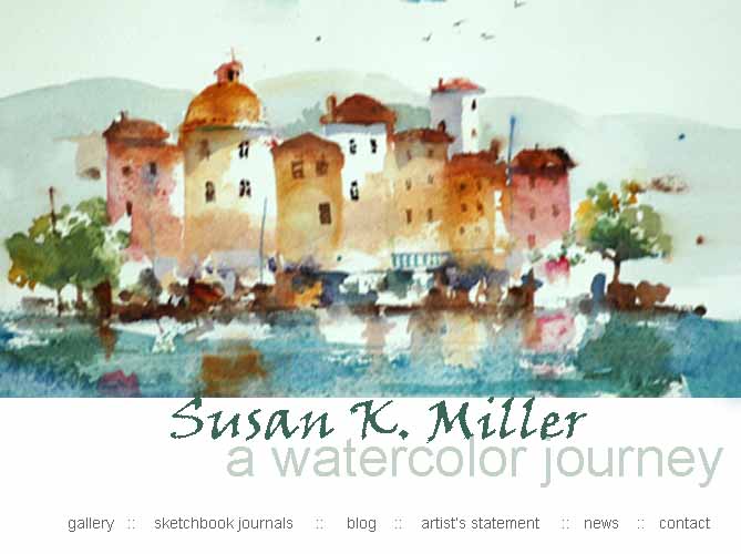 Susan K. Miller Home Page: A Watercolor Journey