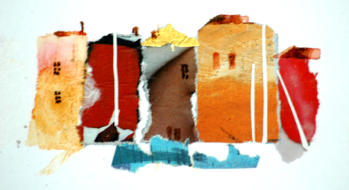 Cassis harbor - collage