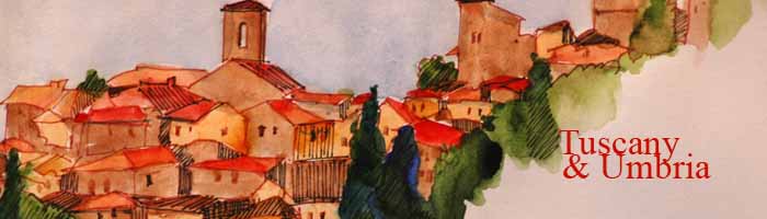 Susan's sketchbook log: Tuscany