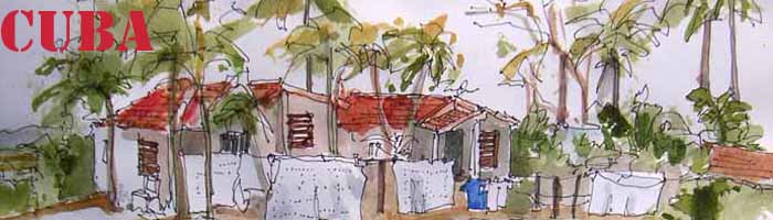 Susan's sketchbook log: Cuba